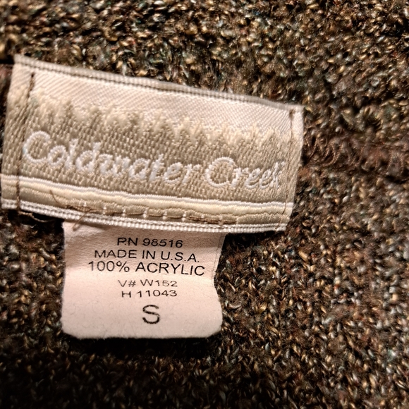 Coldwater Creek Charcoal Heather Crewneck Sweater - Picture 3 of 8